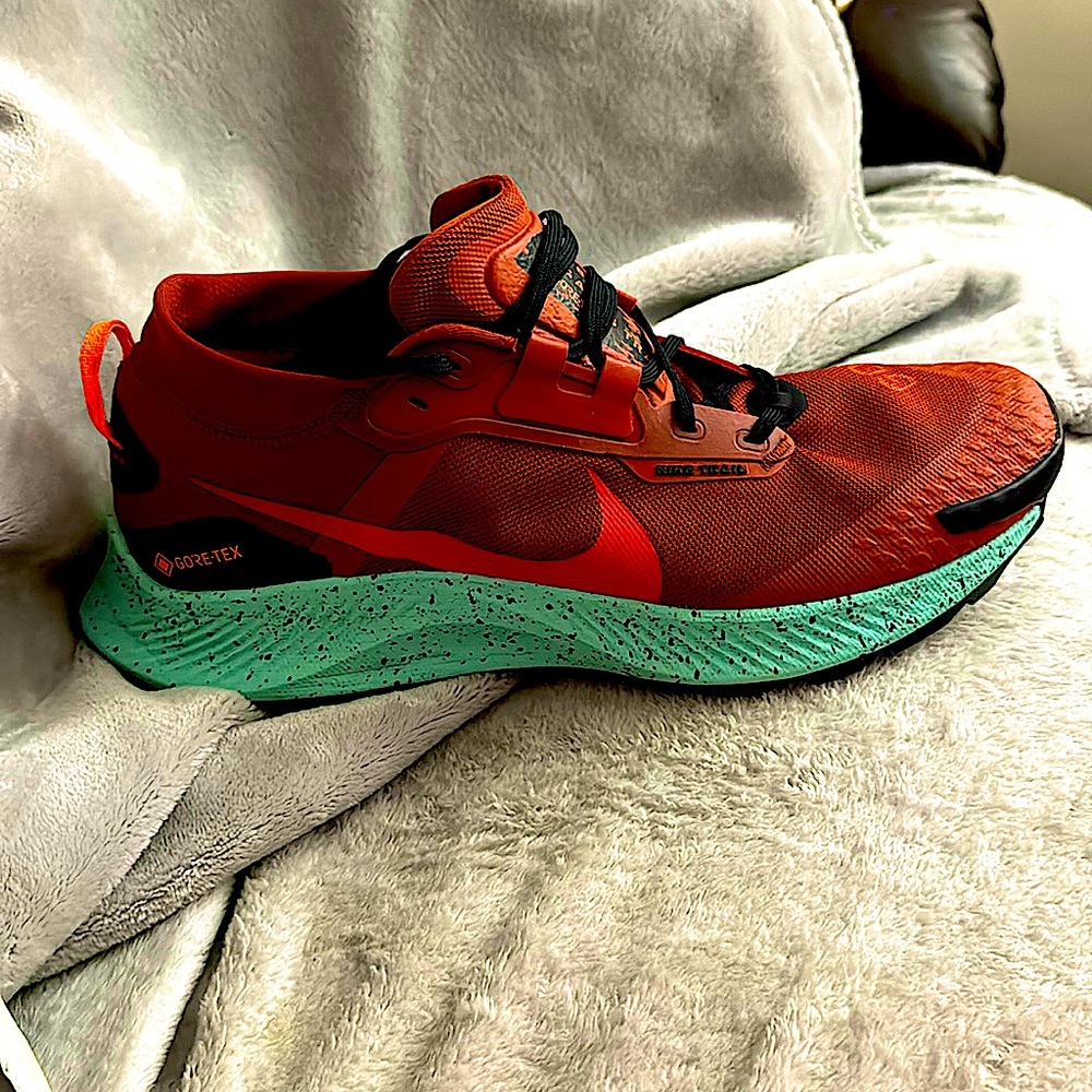 Nike Gore-Tex trail shoes.